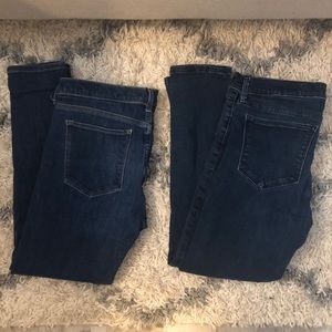 TWO Banana Republic Skinny Jeans sz 29